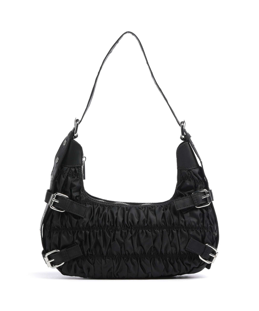 Núnoo Recycled Nylon Alaska Hobo bag black