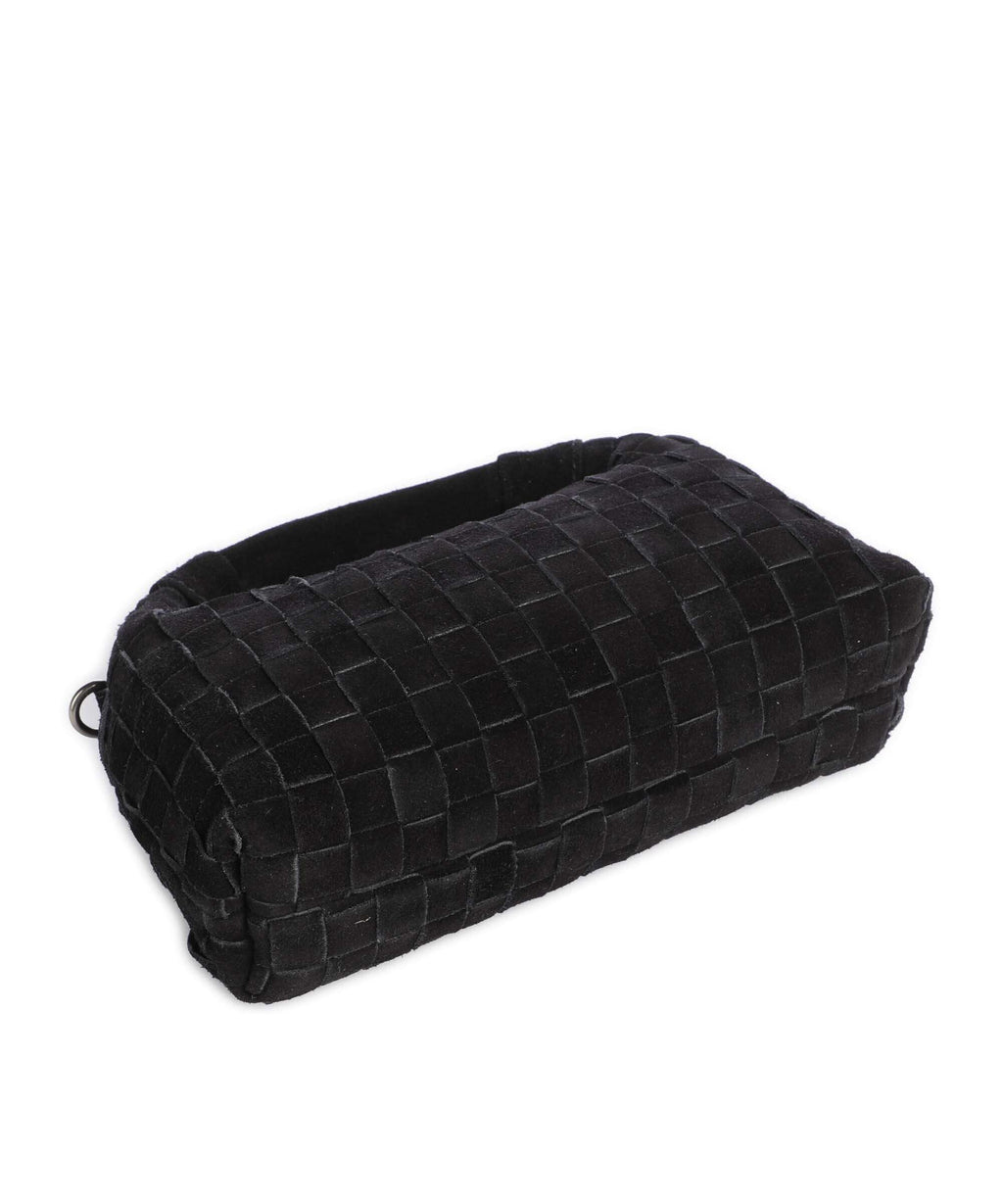 Núnoo Suede Dandy Crossbody bag black