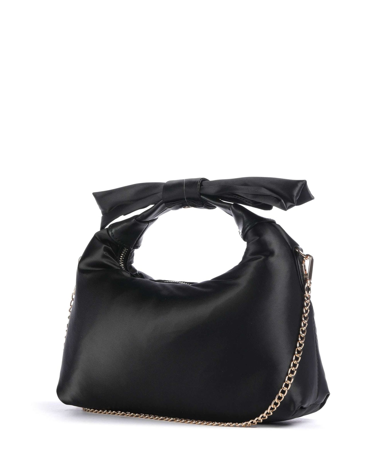 Núnoo Recycled Satin Dandy Handbag black