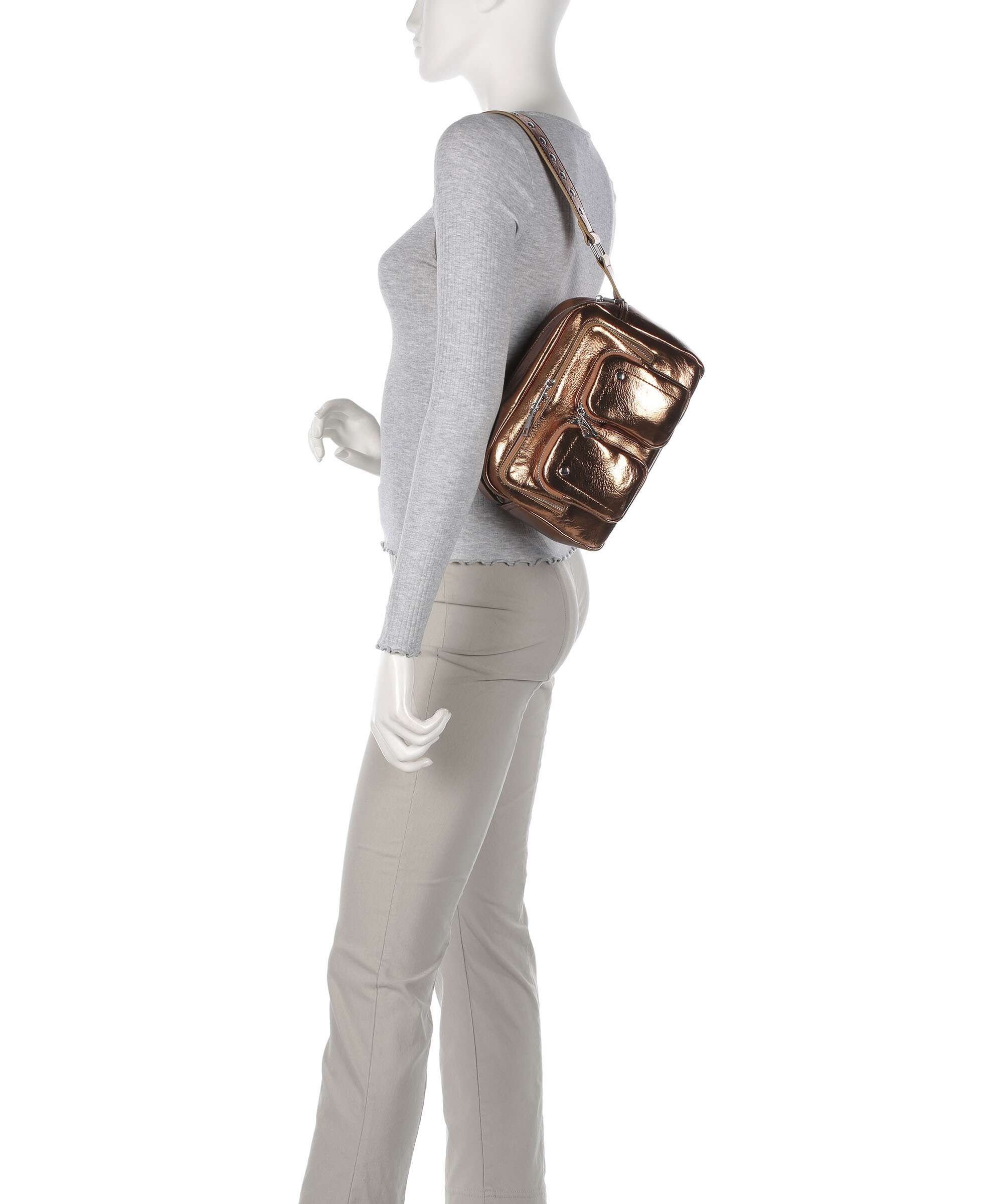 Núnoo Recycled Cool Ellie Shoulder bag bronze