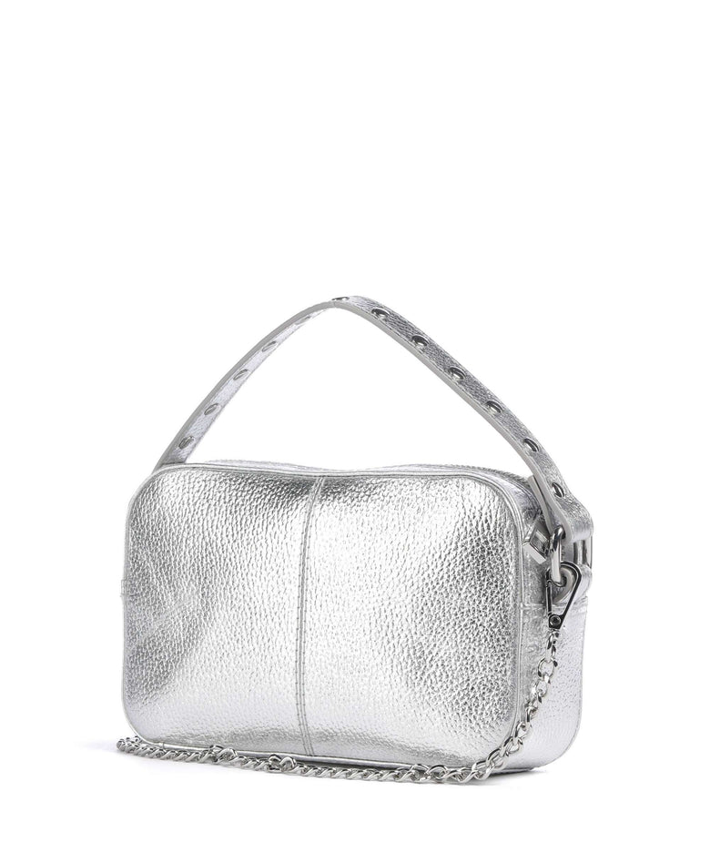 Núnoo Metallic Helena Crossbody bag silver
