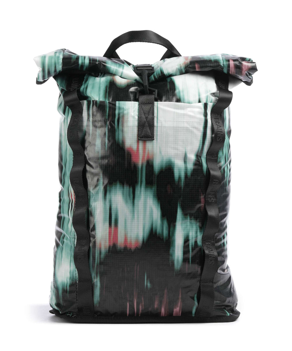 Rains Sibu Rolltop backpack blur