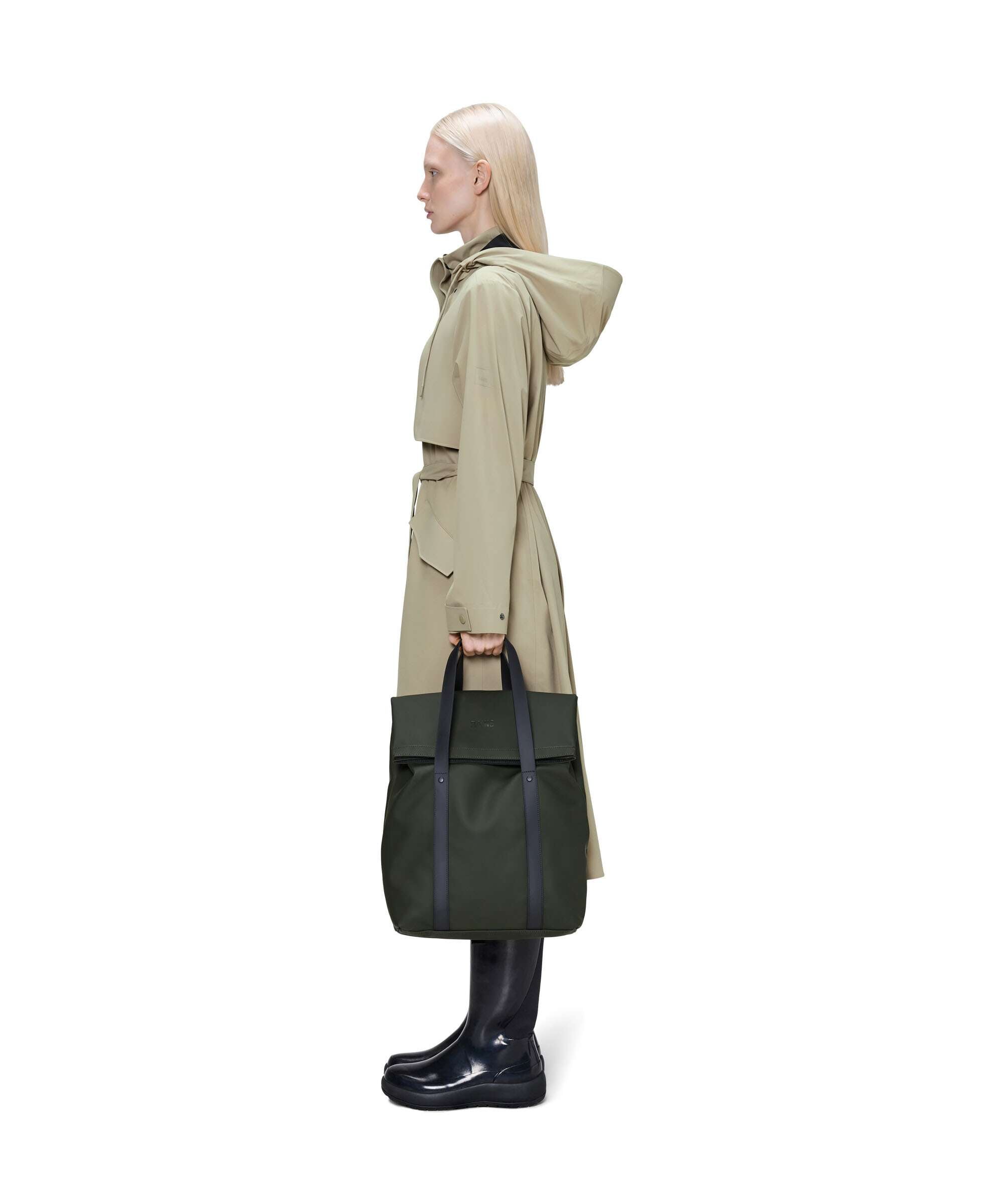 Rains 2 Way Backpack bag green