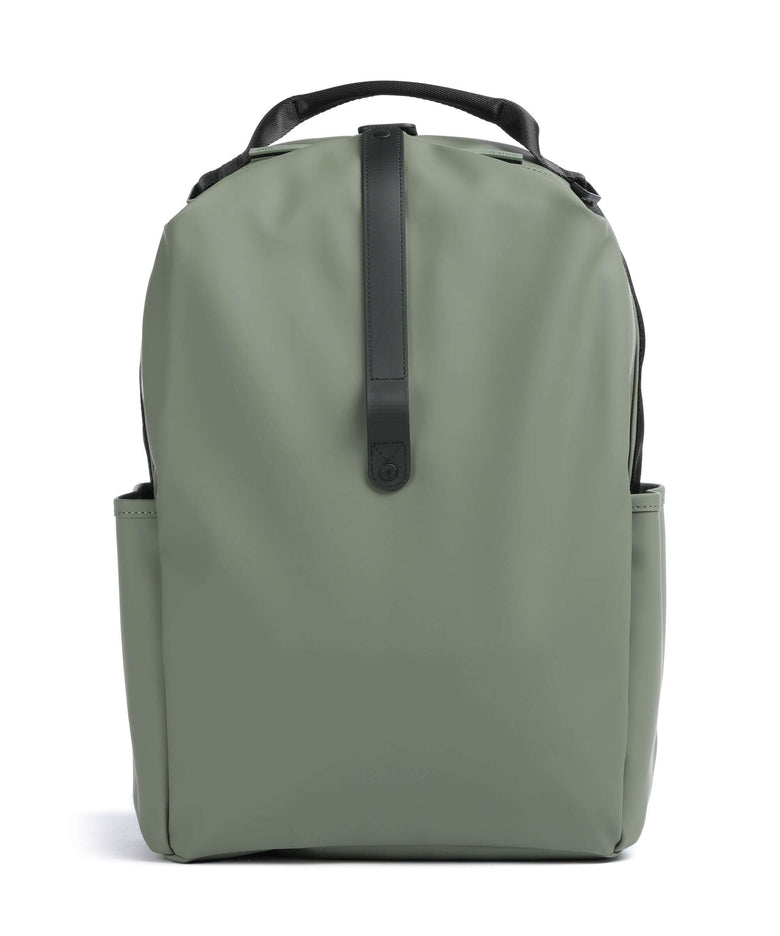 Rains Clip Front Backpack polyester, polyurethane black