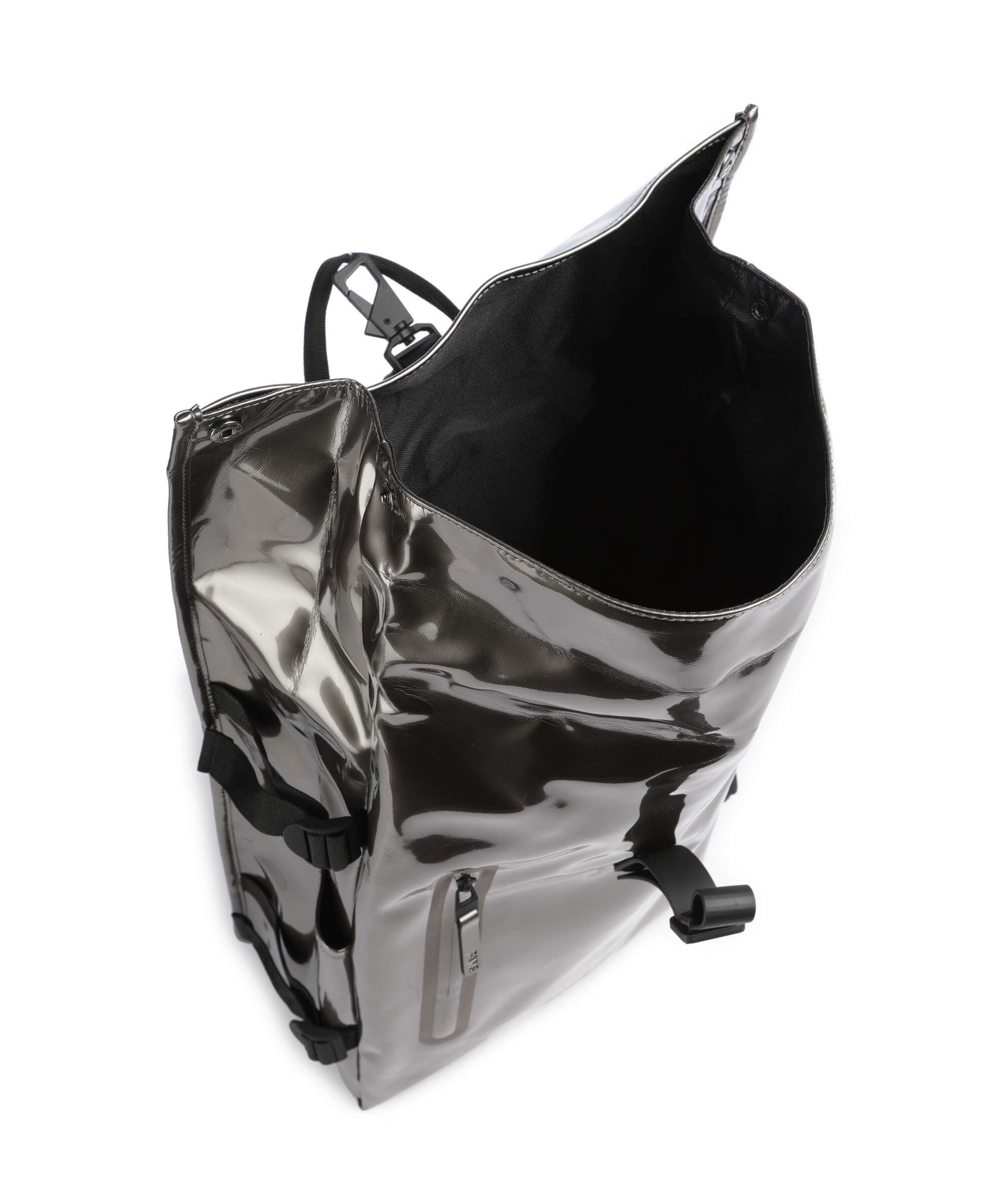 Rains Large Rolltop backpack raven