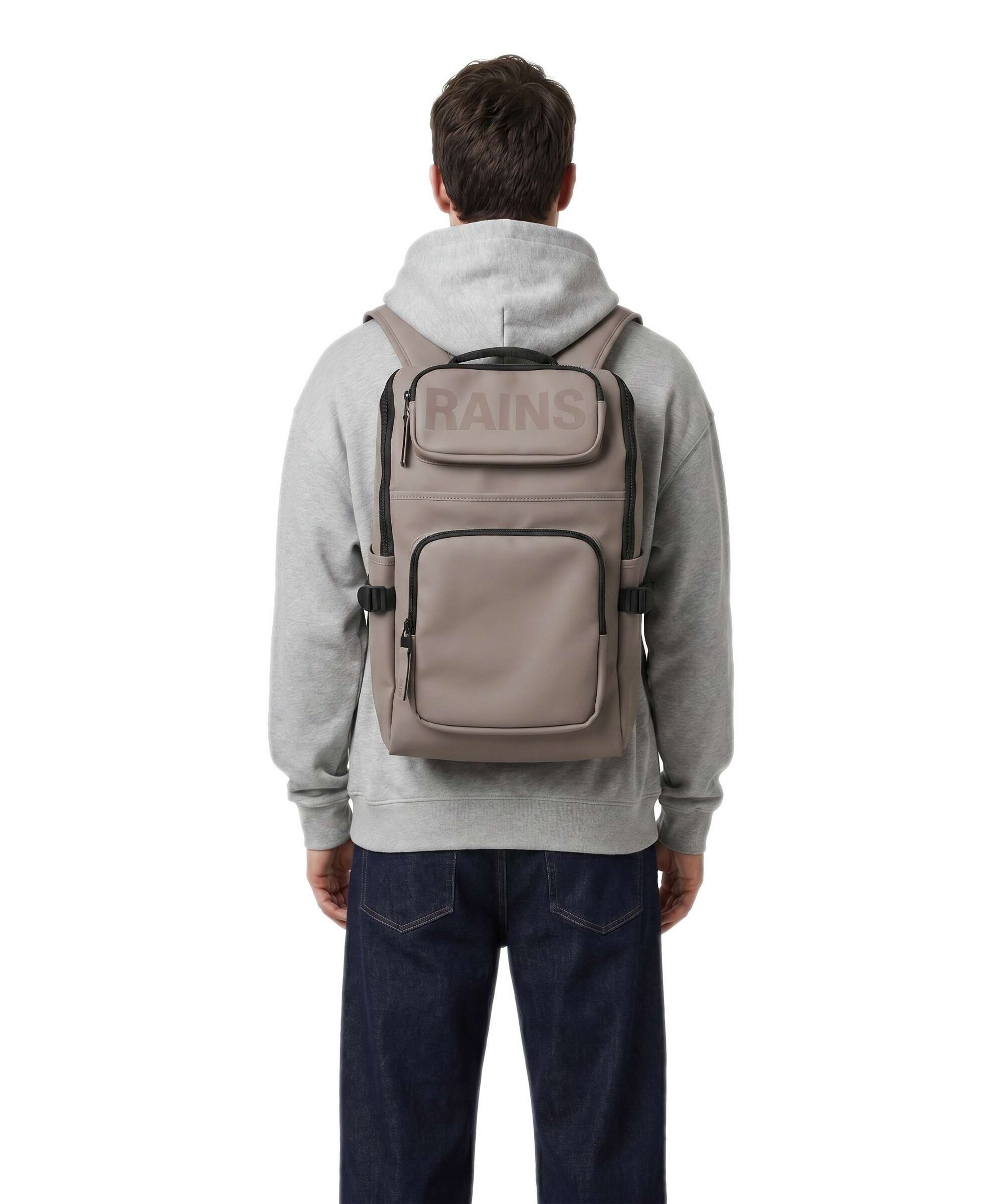 Rains Texel Backpack 13″ polyester, polyurethane cinder