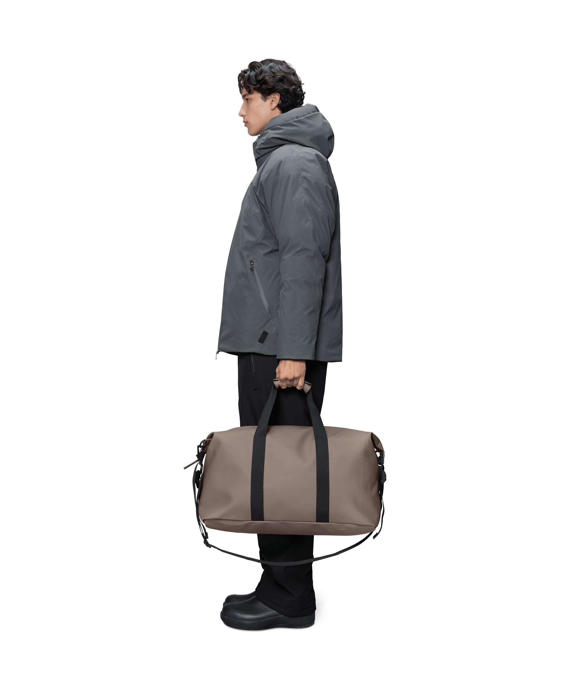 Rains Hilo Weekend bag cinder