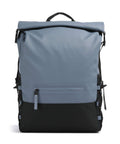 Rains Trail Mountaineer Rolltop backpack blue dusk