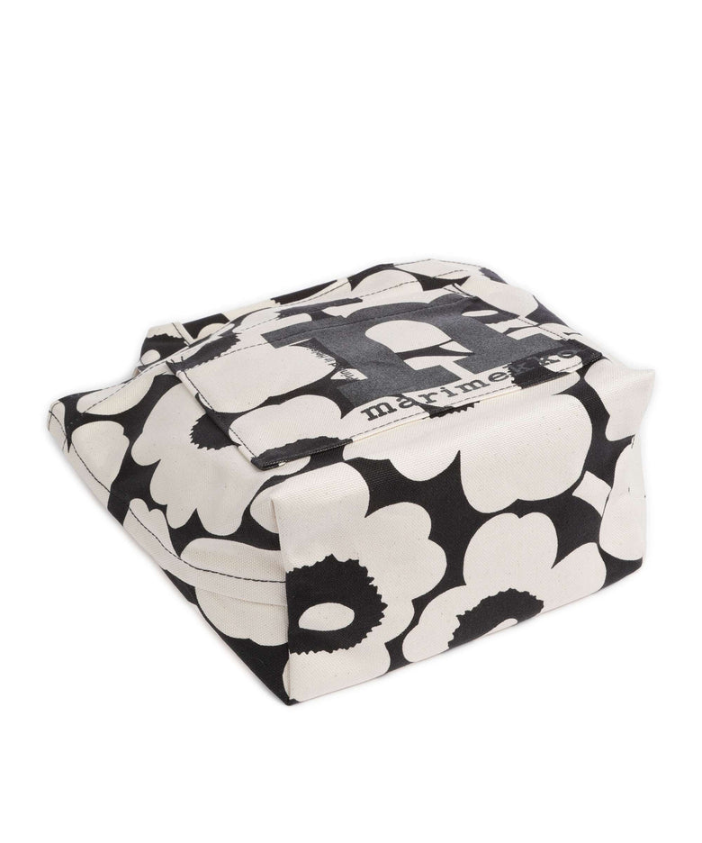 Marimekko Unikko Mono Mini Handbag cotton/black