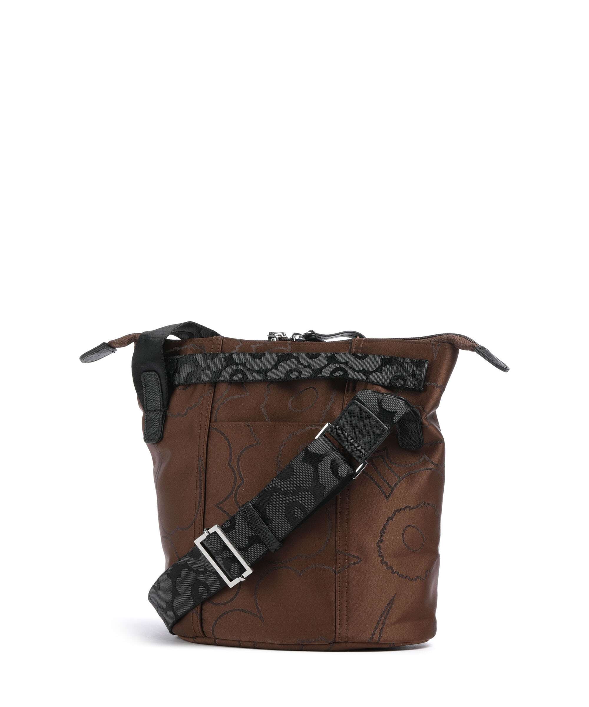 Marimekko Carry All Piirto Crossbody bag brown/black