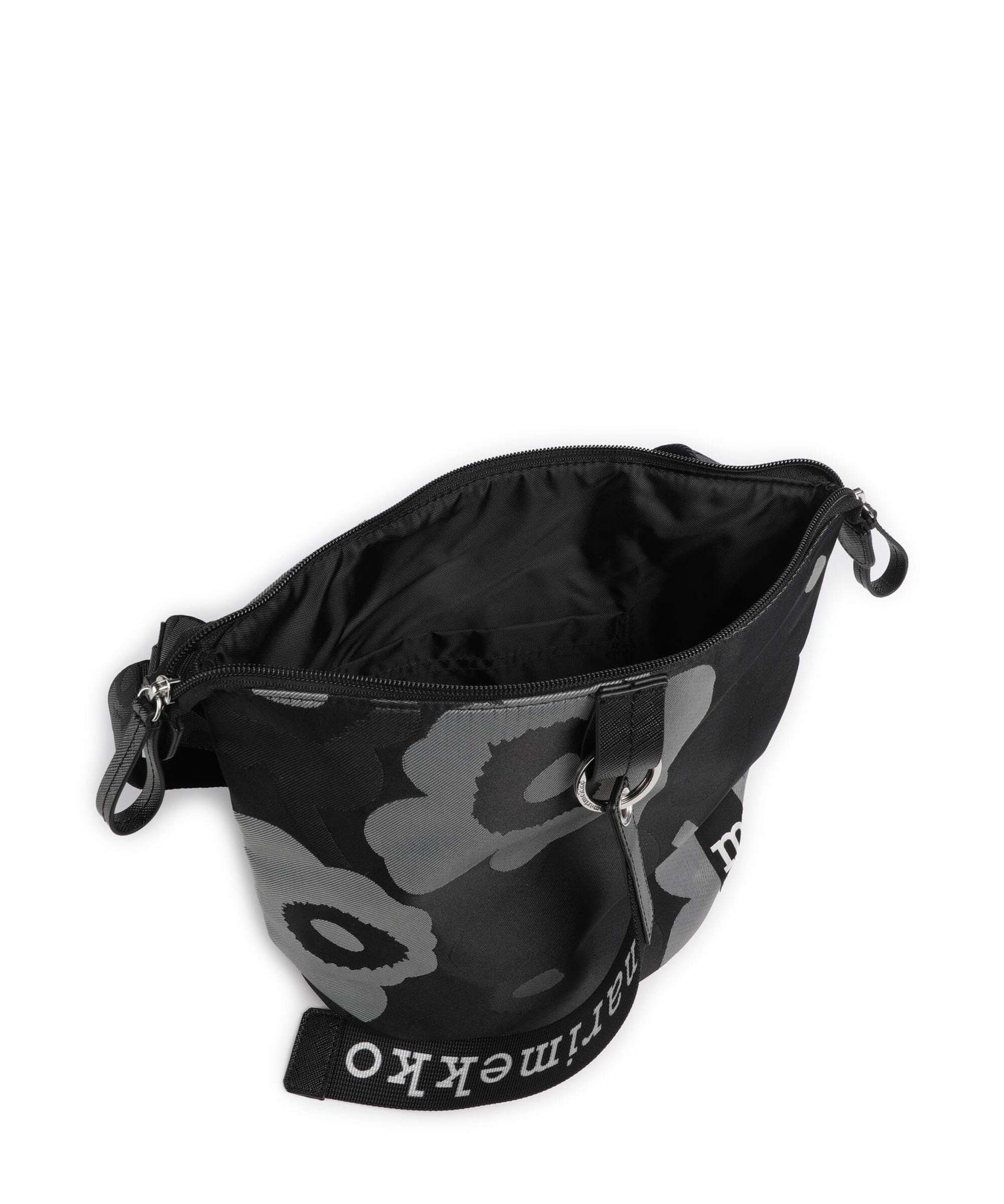 Marimekko Unikko Carry All Crossbody bag grey/dark grey/black