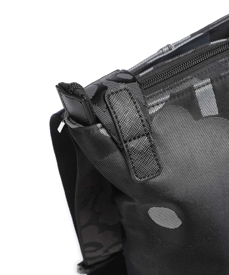 Marimekko All Day Unikko Bucket bag grey/dark grey/black