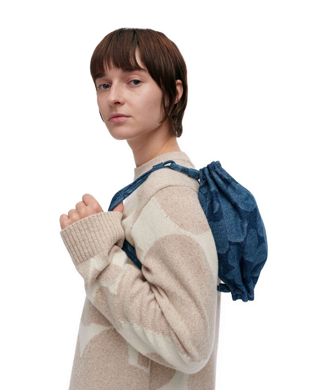 Marimekko Karla Denim Crossbody bag mid indigo