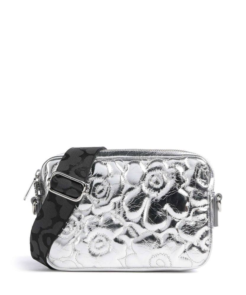 Marimekko Unikko Soft Gratha Crossbody bag silver