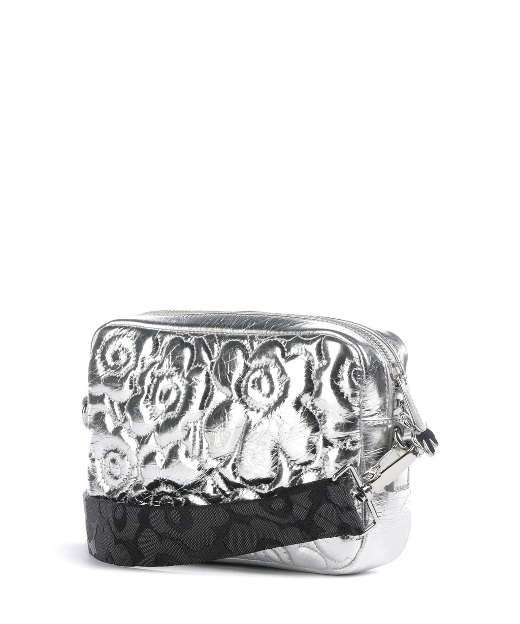 Marimekko Unikko Soft Gratha Crossbody bag silver