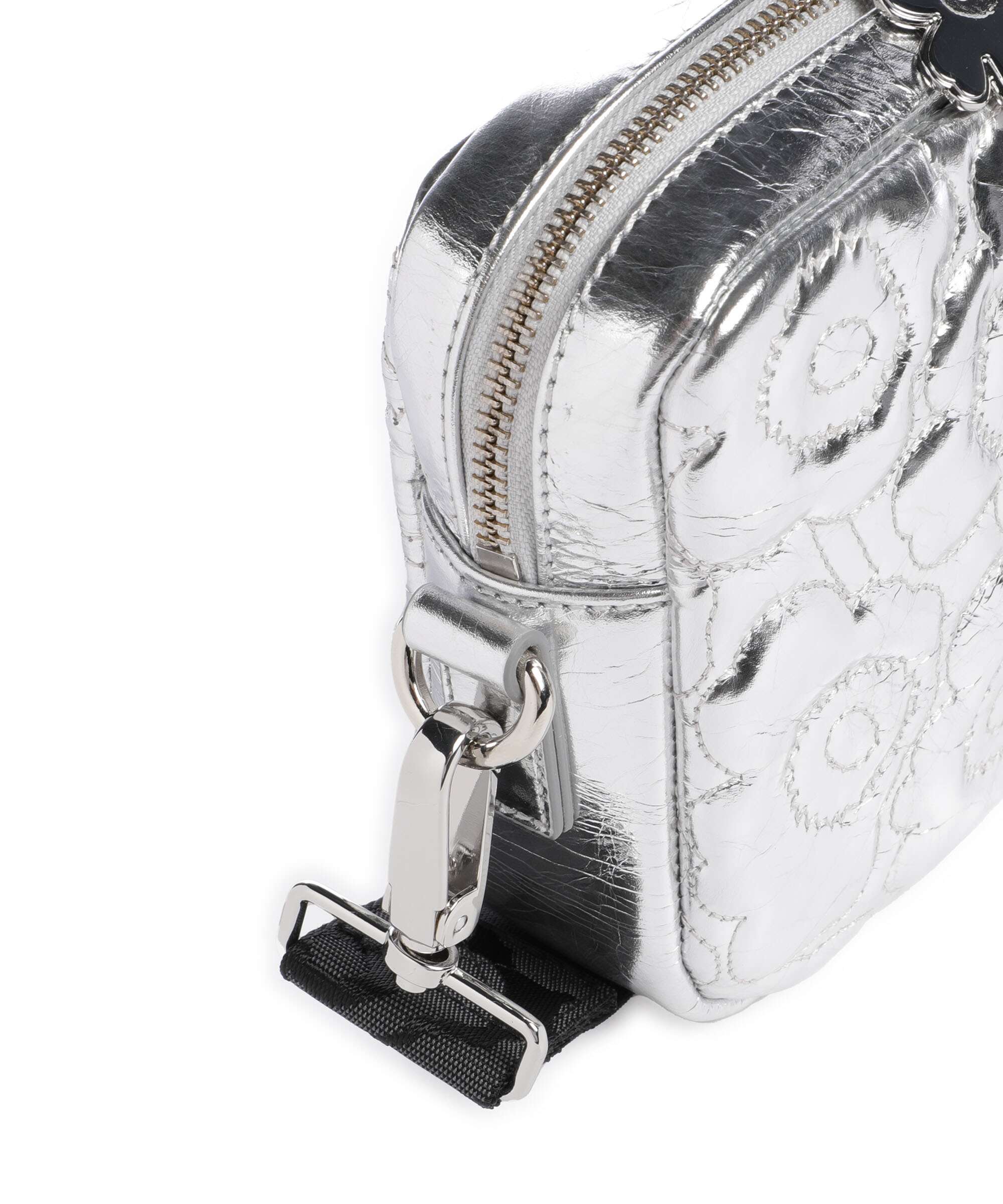 Marimekko Unikko Soft Gratha Crossbody bag silver