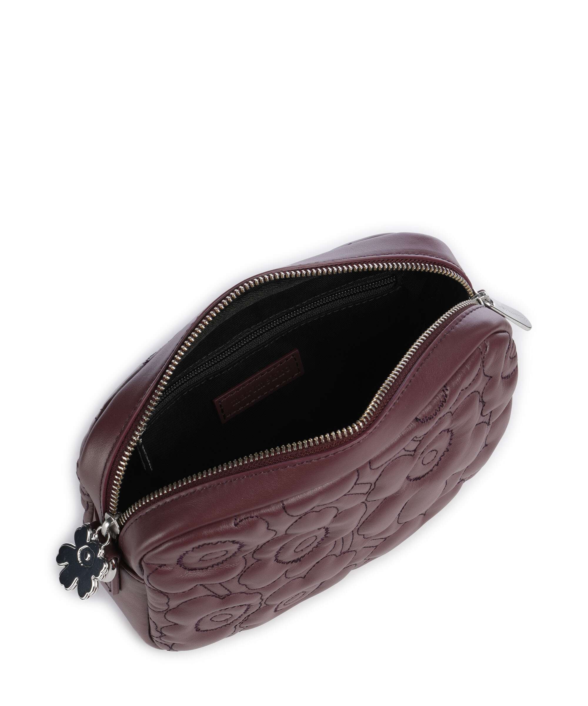 Marimekko Unikko Soft Gratha Crossbody bag wine red