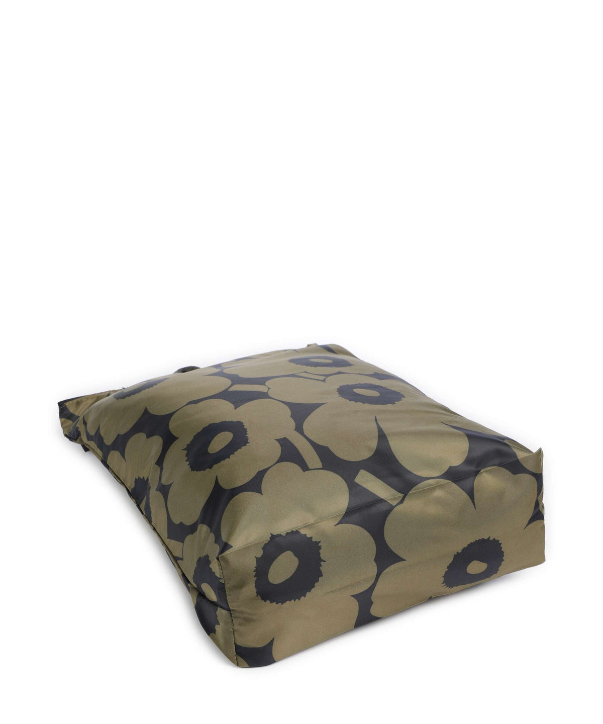 Marimekko Neat M Unikko Hobo bag olive green/dark blue