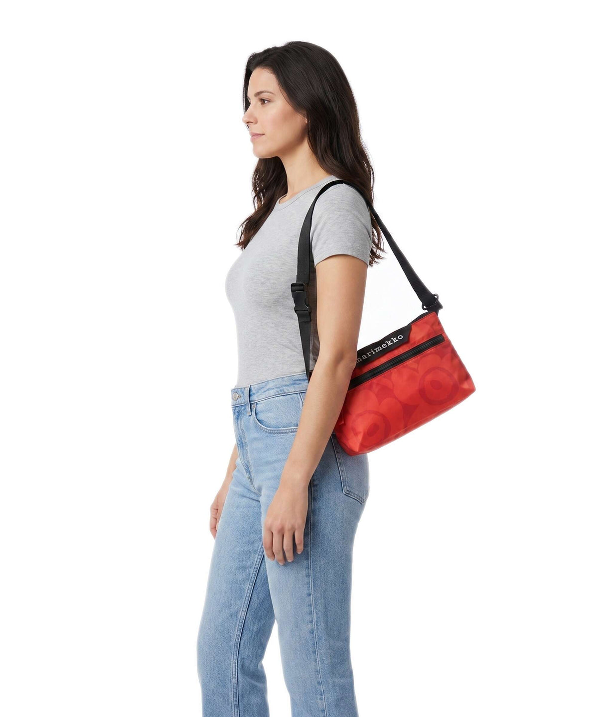 Marimekko Neat Unikko S Shoulder bag red