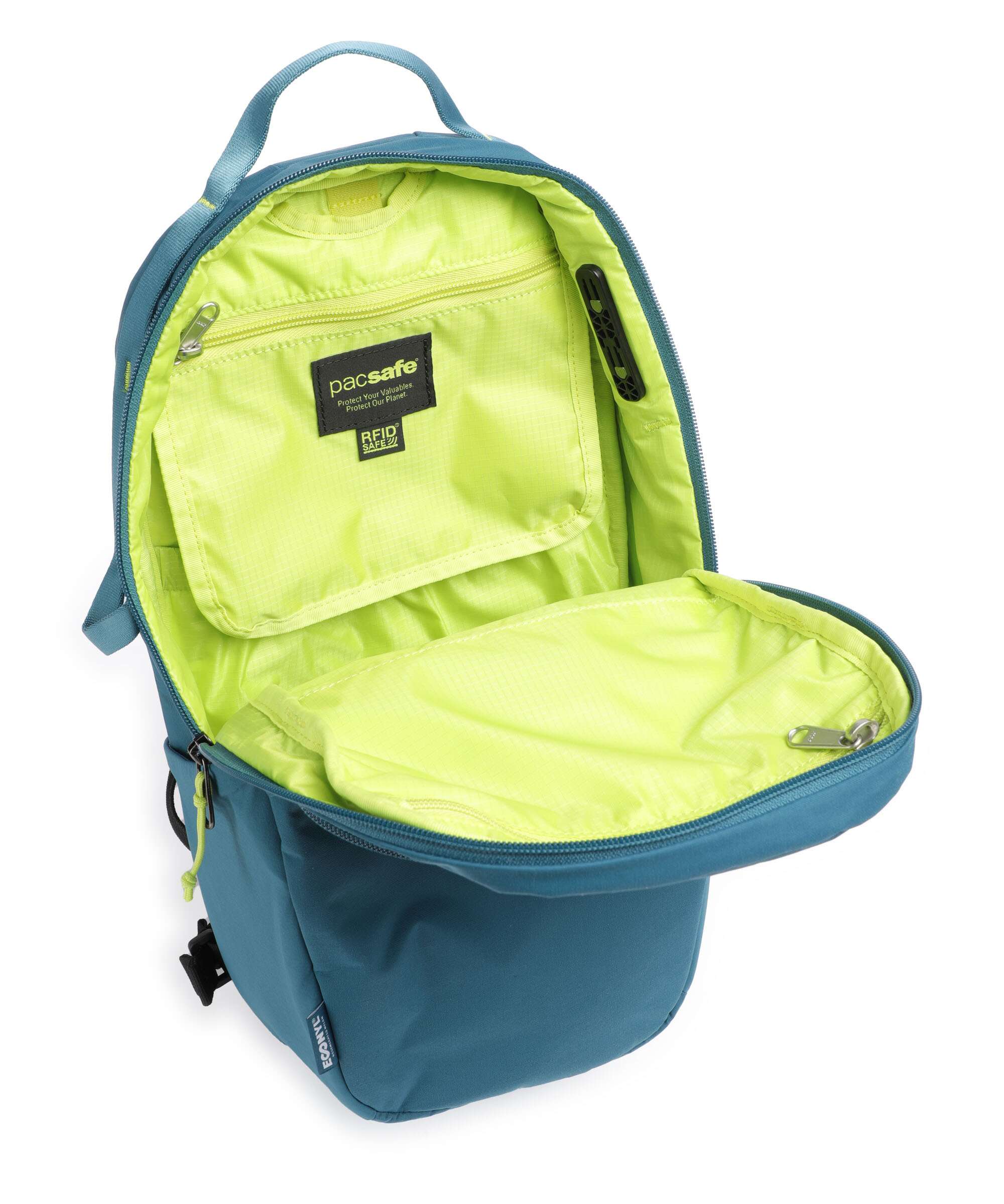 Pacsafe Eco 12 Sling bag tidal teal