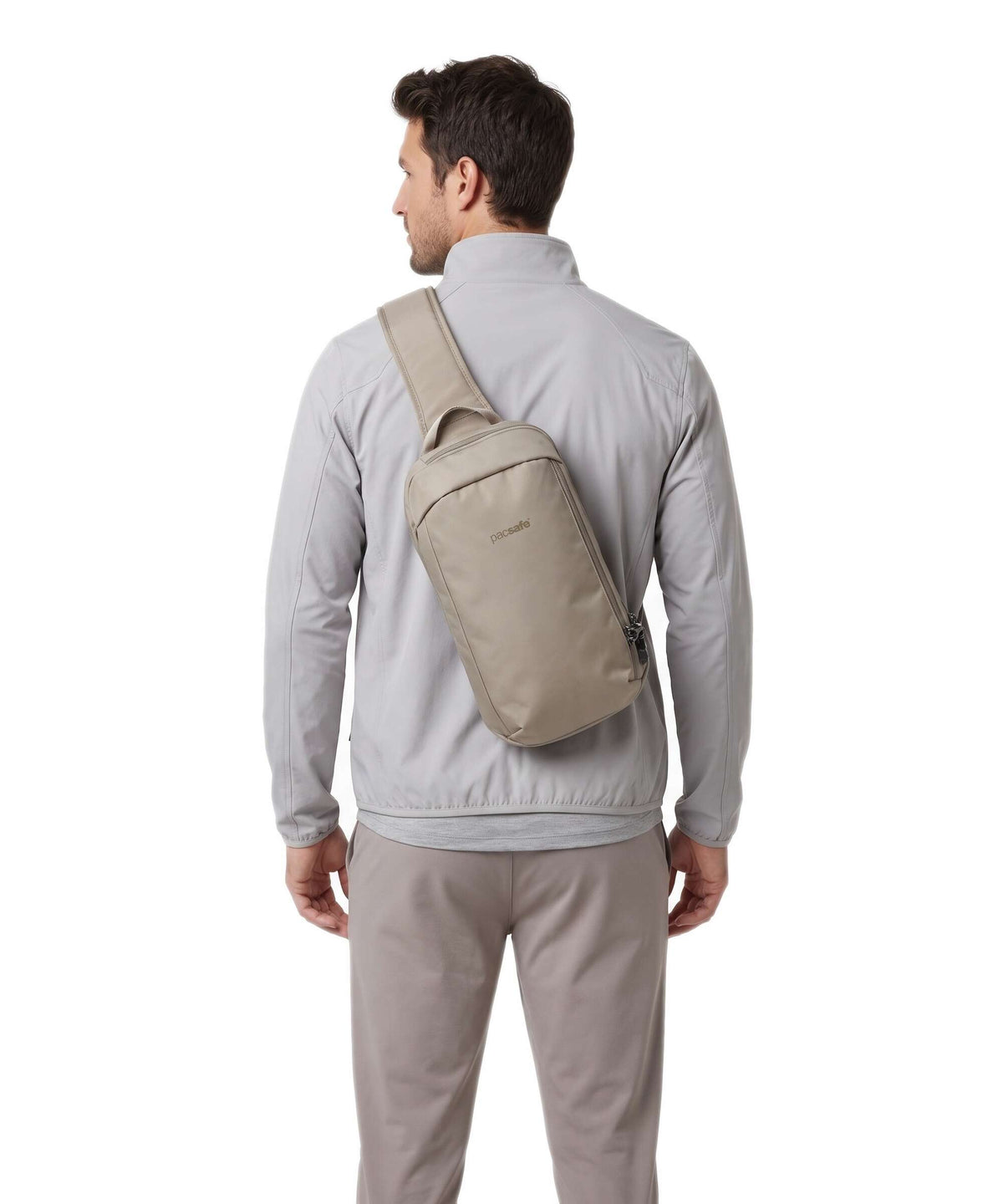 Pacsafe V Sling bag beige