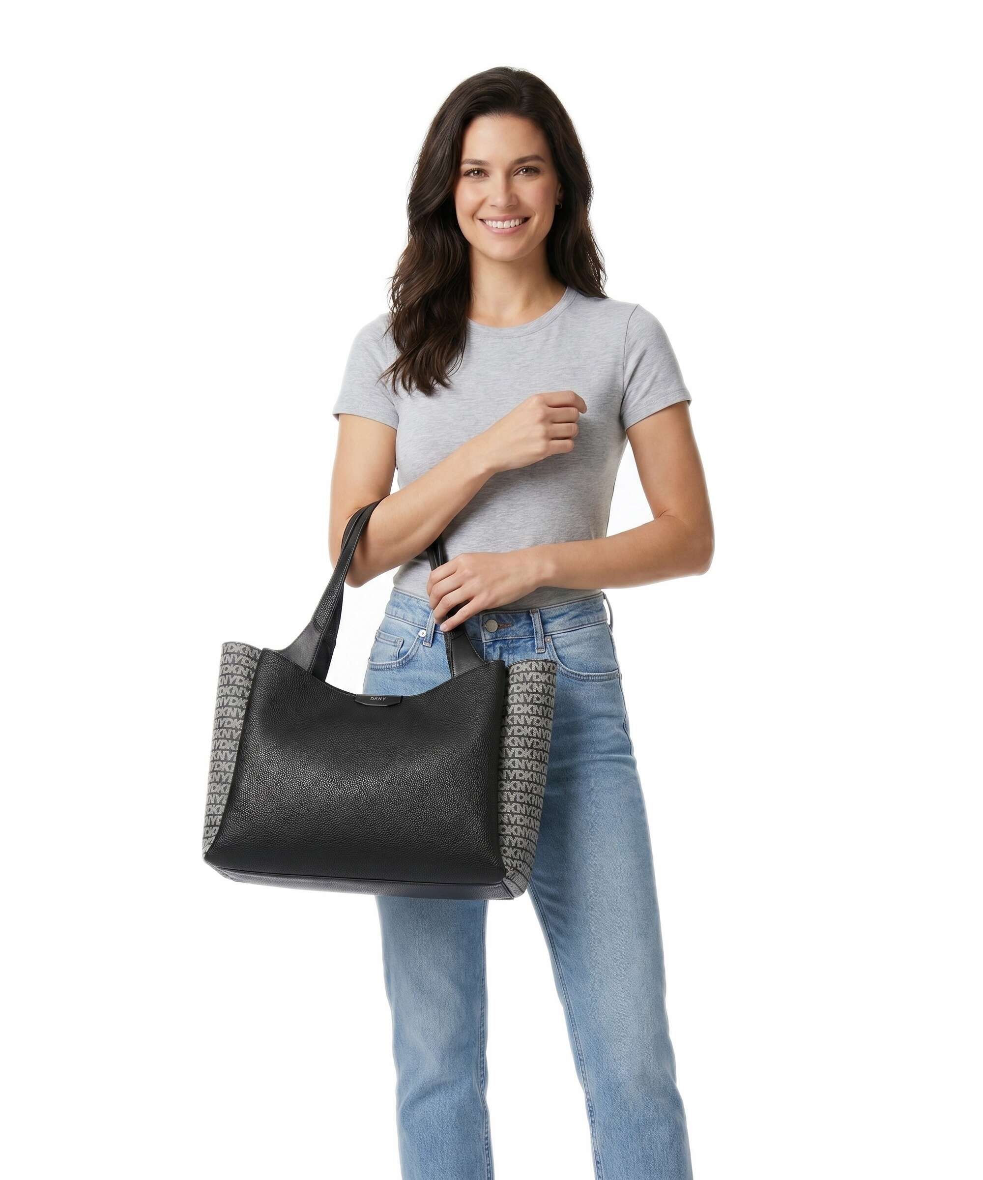 DKNY Willa Tote bag black/silver