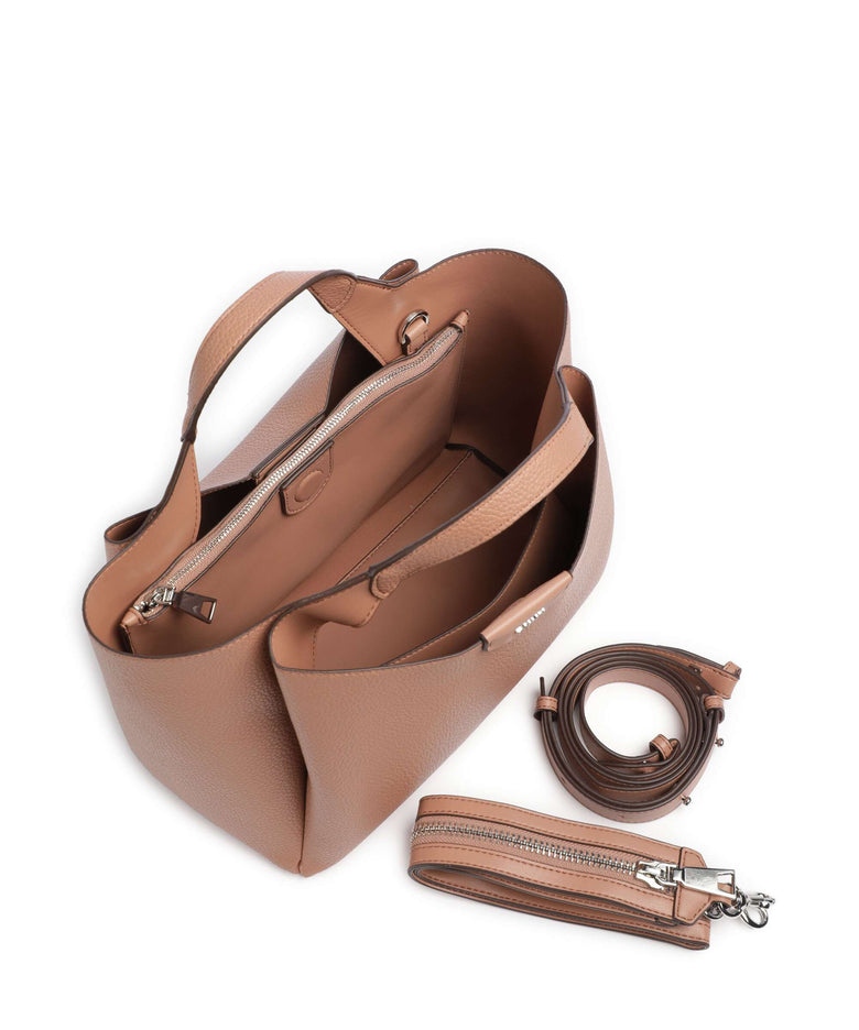 DKNY Willa Handbag hot cocoa