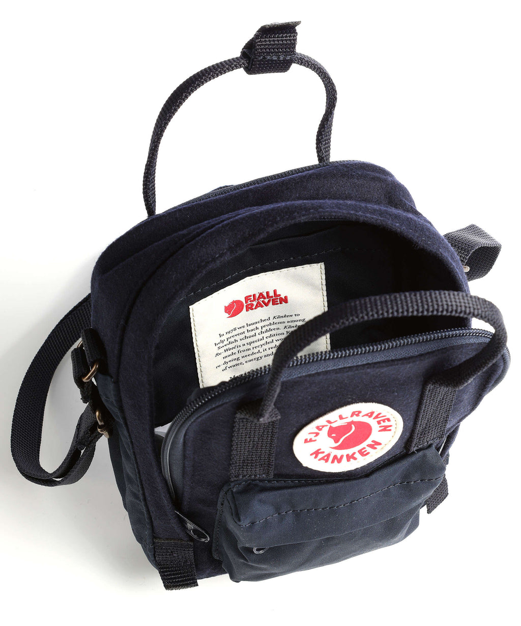 Fjällräven Kånken Re-Wool Sling Crossbody bag night sky