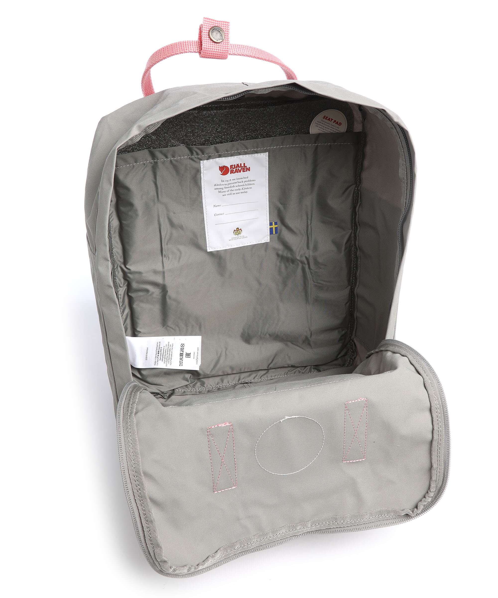 Fjällräven Kånken Backpack vinylon fog pink