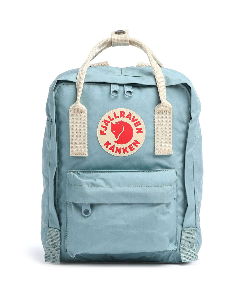 fjallraven backpack mini sale uk Fjällräven Kånken Mini Backpack vinylon sky blue/light oak