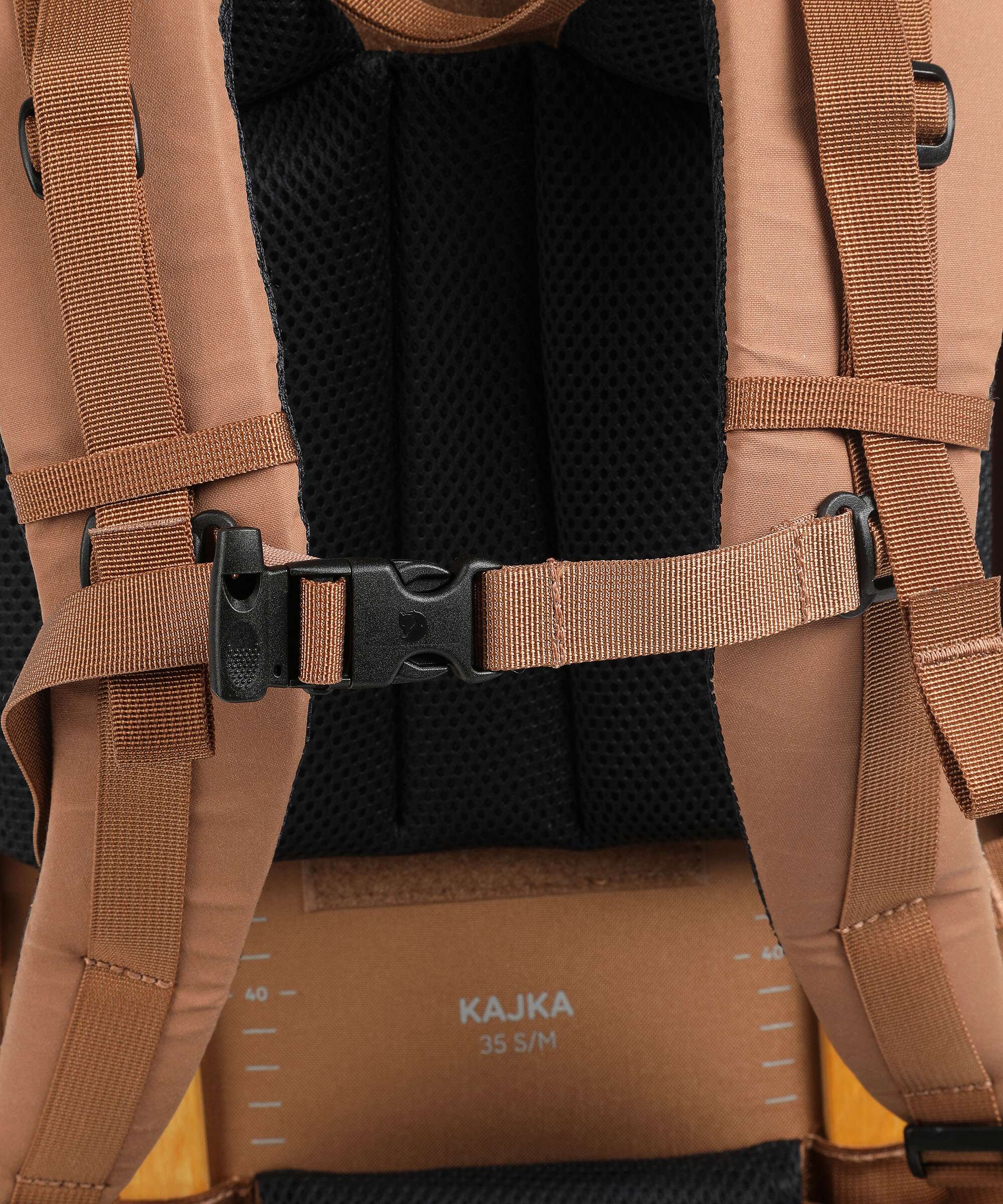 Fjällräven Kajka 35 S/M Hiking backpack khaki dust