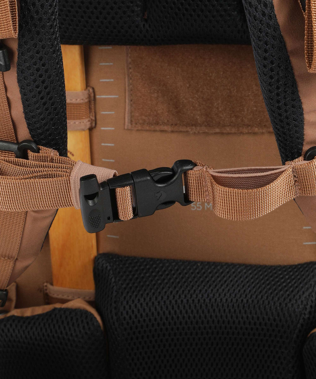 Fjällräven Kajka 55 M/L Trekking backpack khaki dust