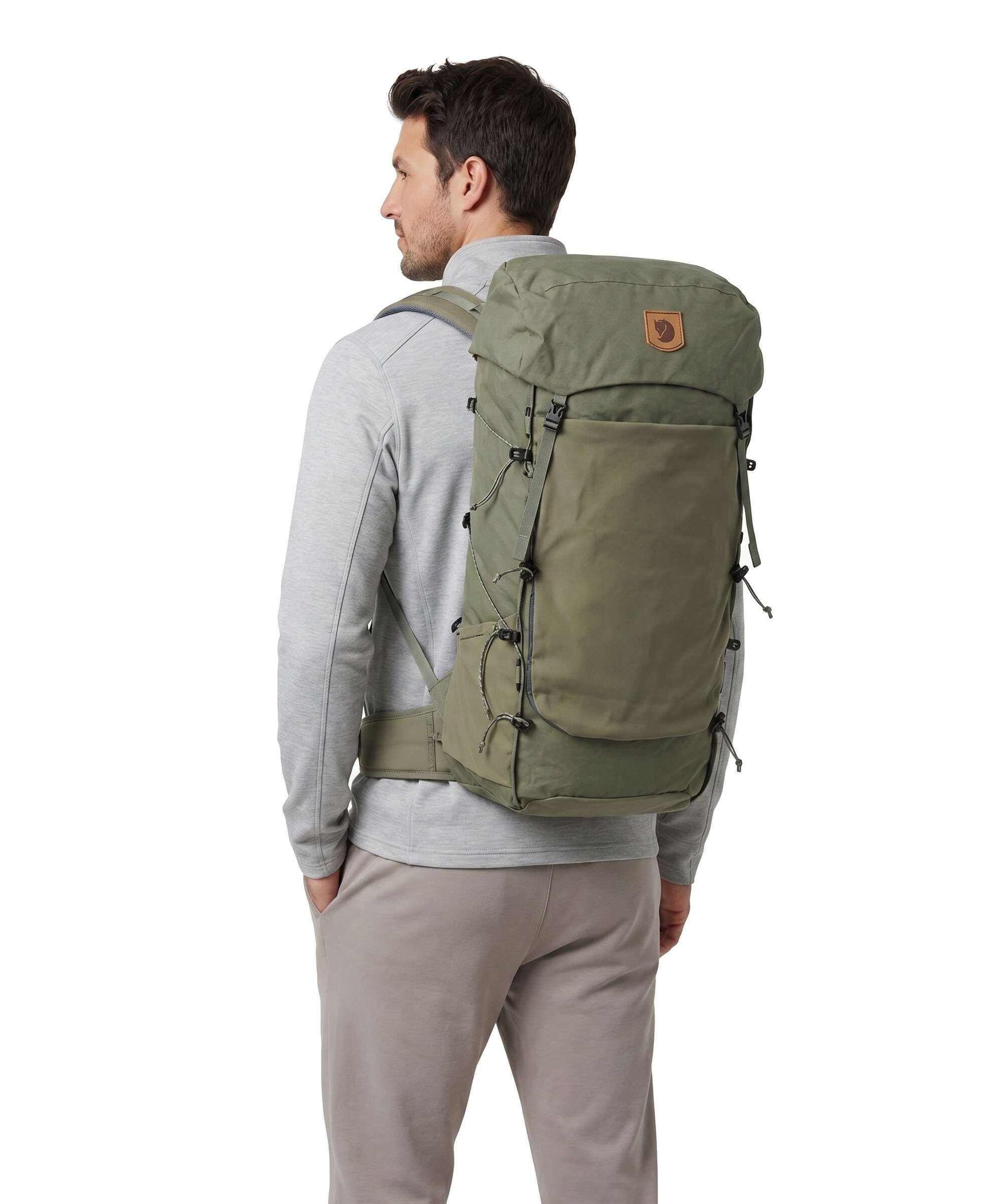 Fjällräven Kajka X-Lätt 45 M/L Trekking backpack vinylon green