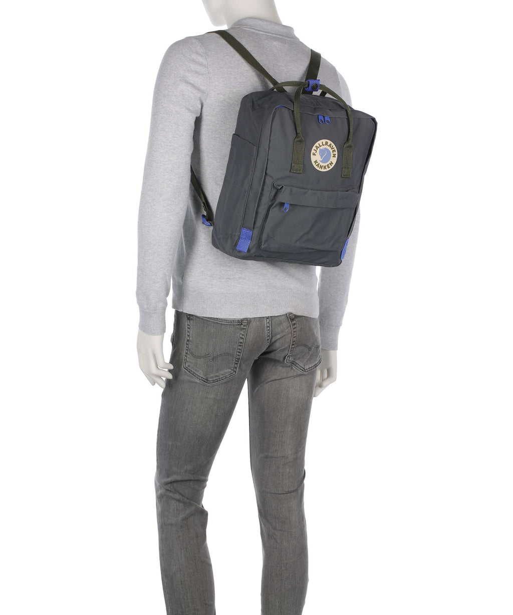 Fjällräven Kånken Koncept Backpack khaki dust/kantarell