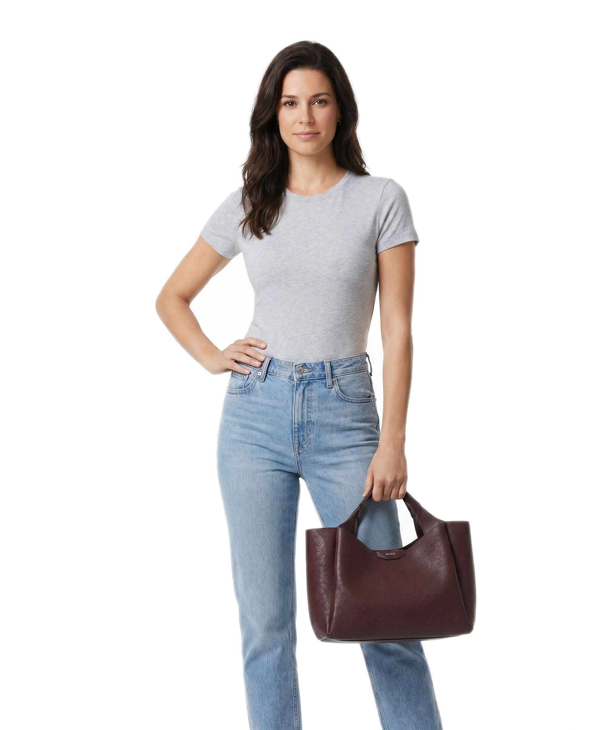 DKNY Willa Handbag aged wine