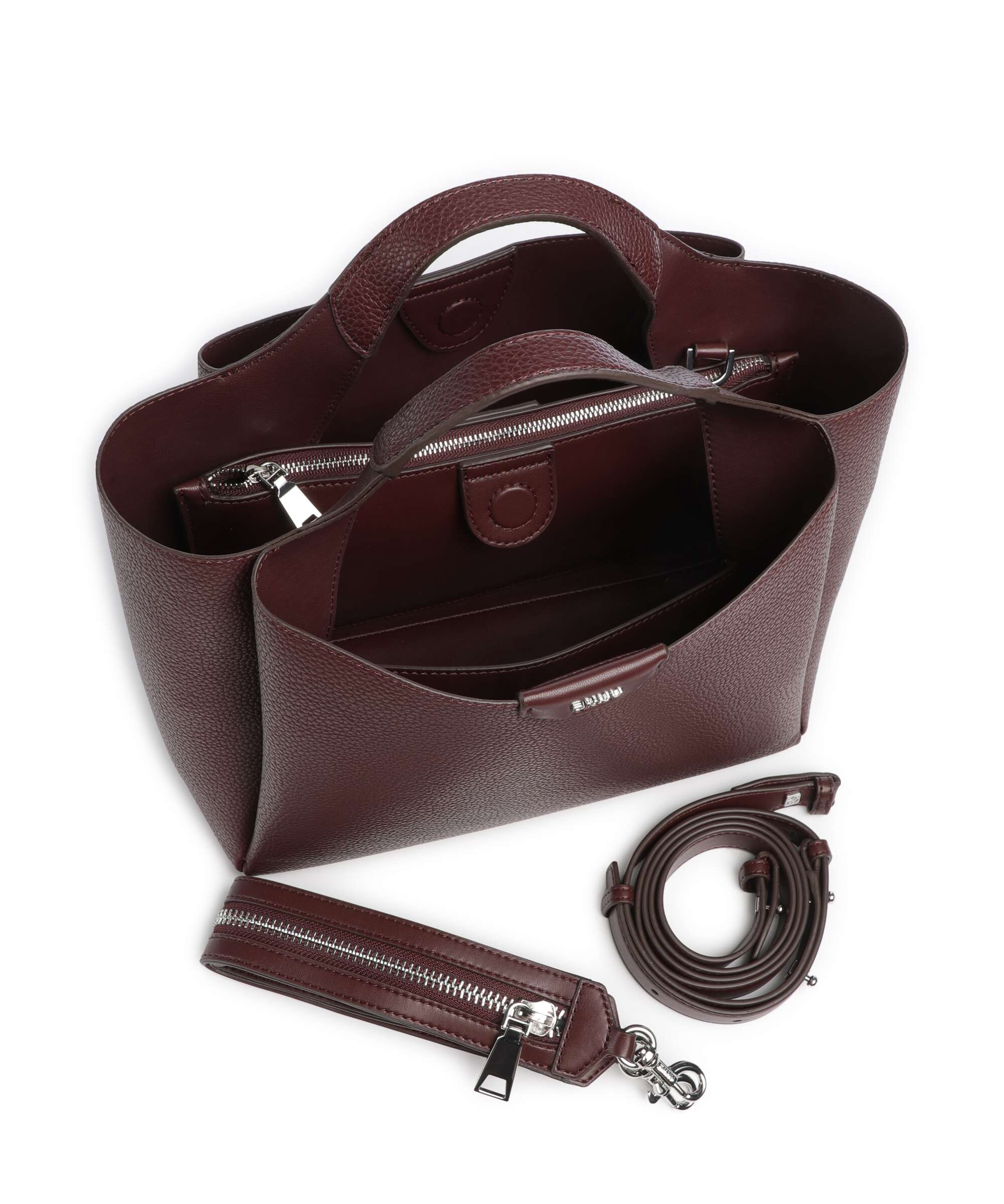 DKNY Willa Handbag aged wine