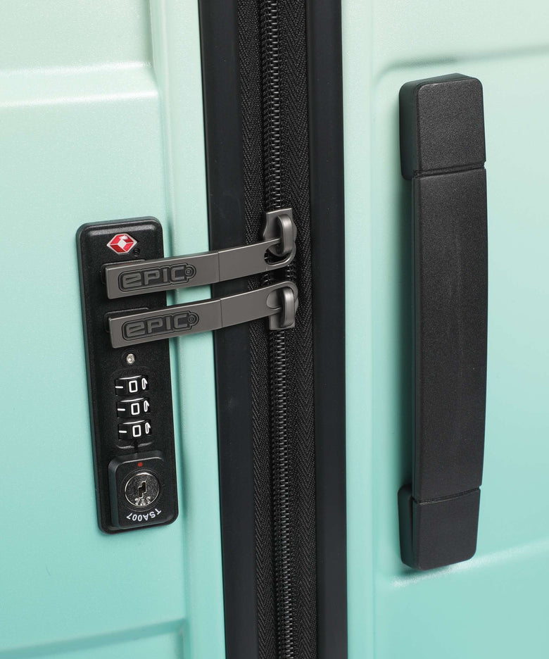 Epic Crate Wildlife Spinner (4 wheels) green velvet