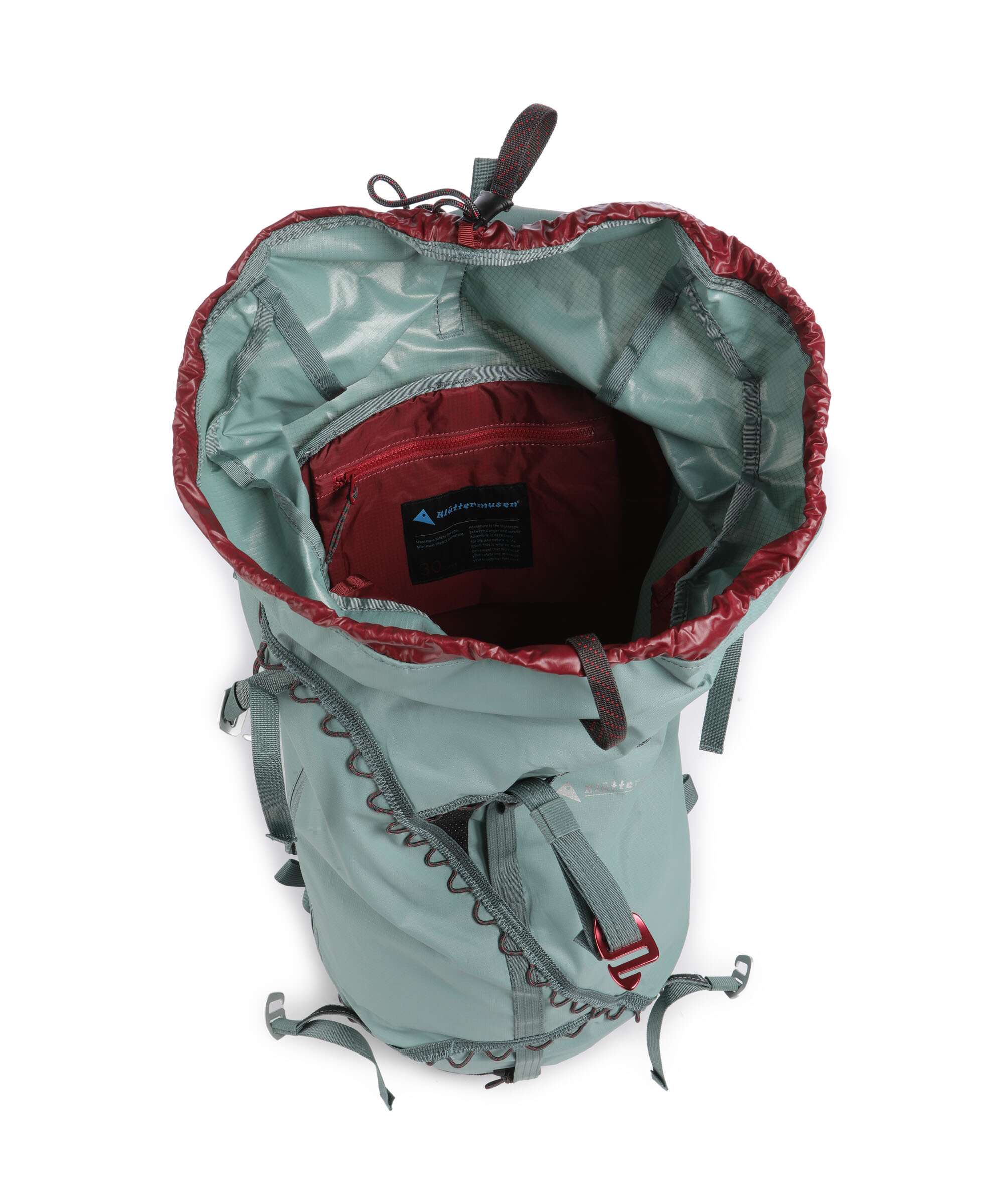 Klättermusen Ull 30 Hiking backpack jade green