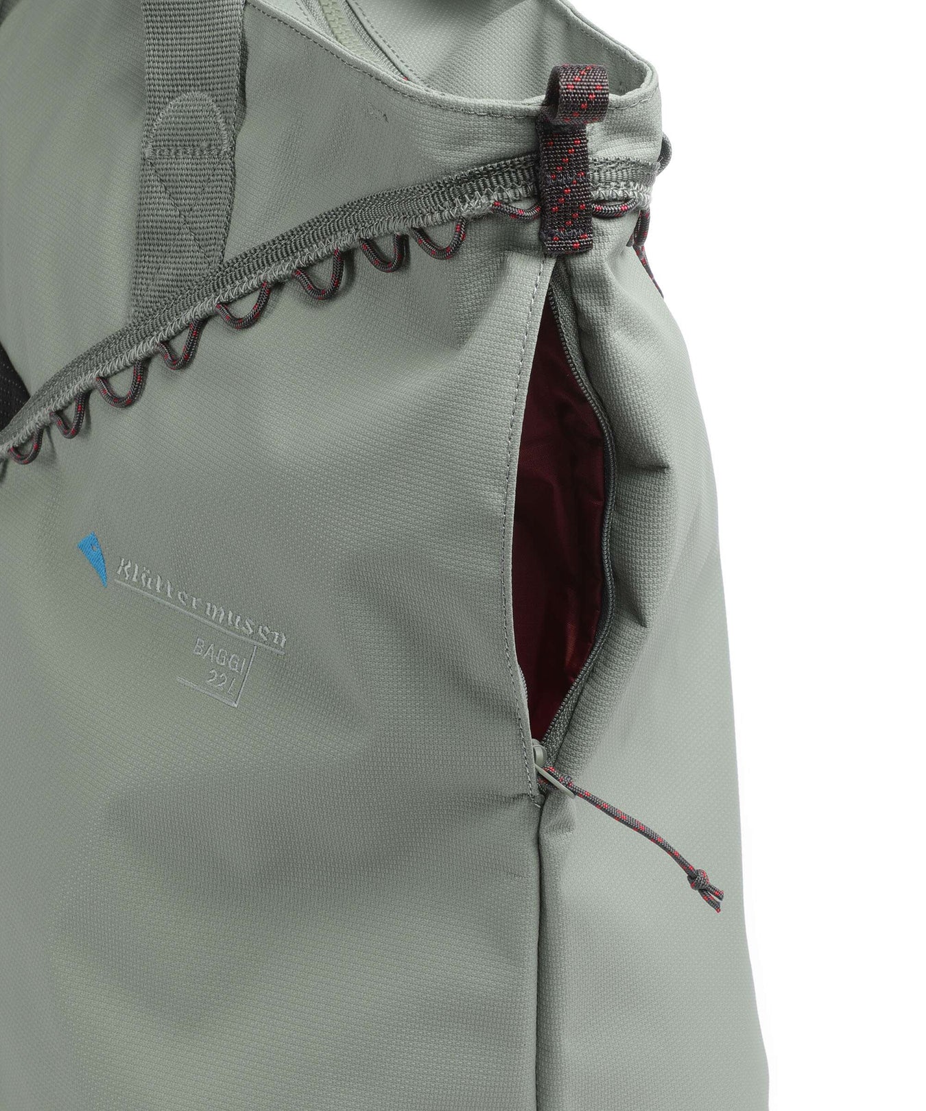 Klättermusen Baggi 22L Hobo bag faded green