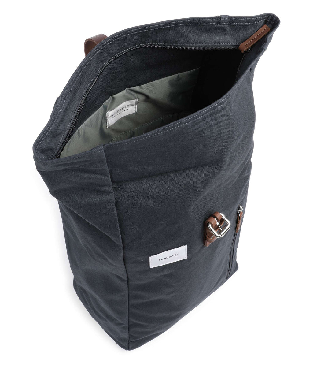 Sandqvist Ground Dante Rolltop backpack dark blue