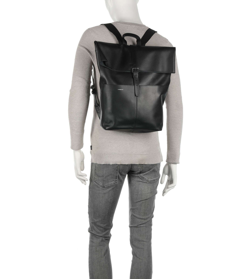 Sandqvist Everyday Originals Antonia Rolltop backpack black