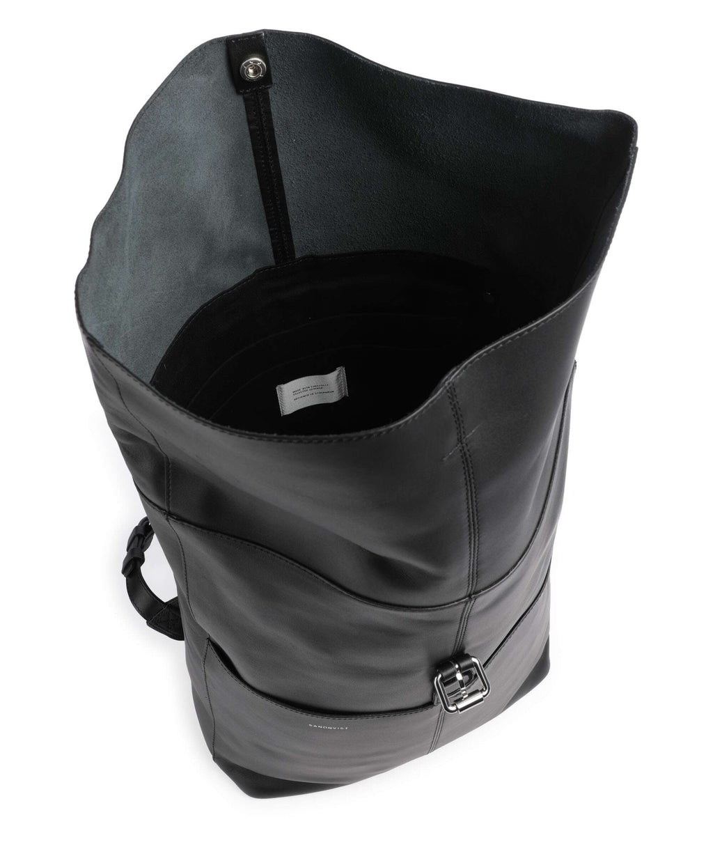 Sandqvist Everyday Originals Antonia Rolltop backpack black