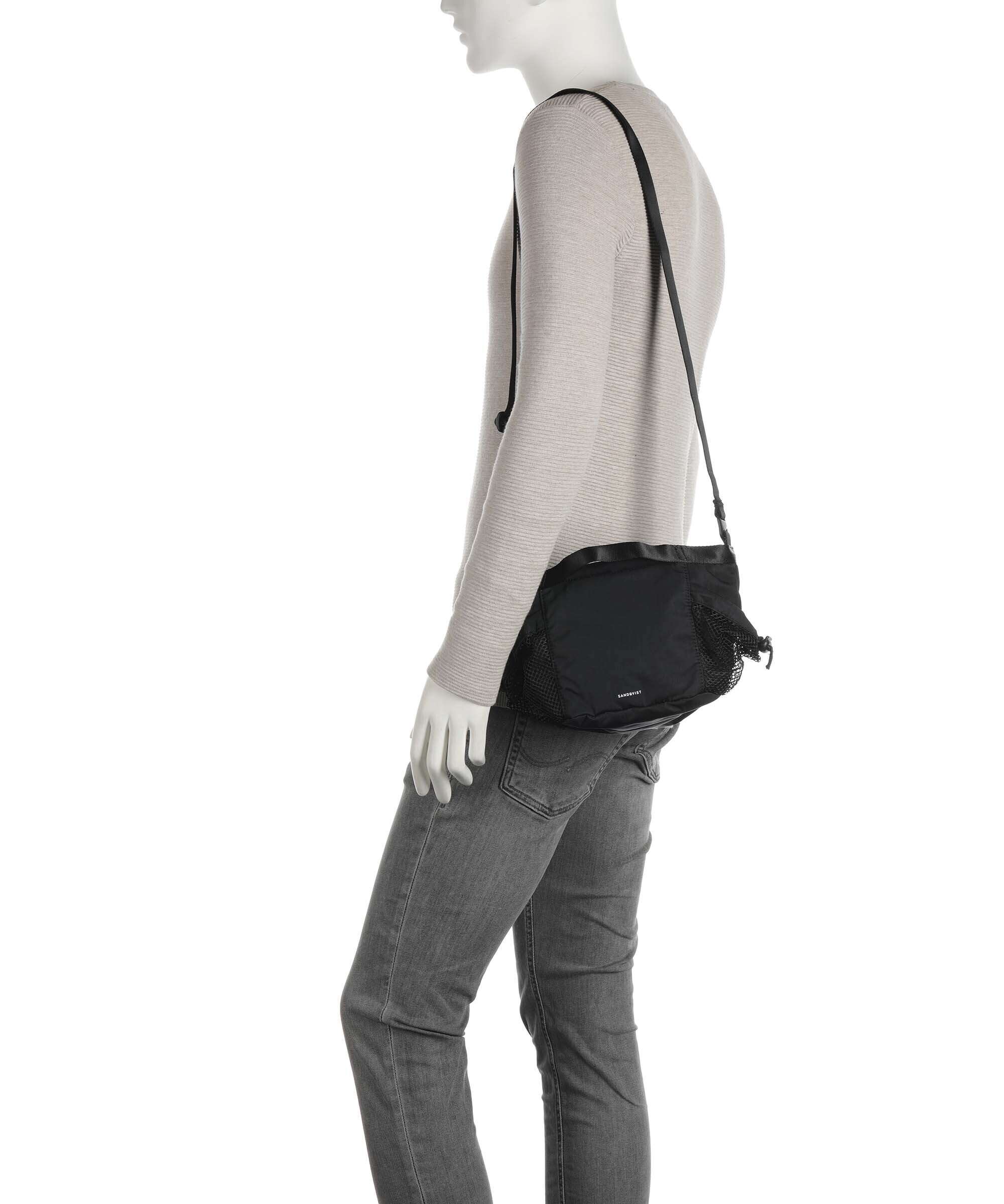 Sandqvist Fusion Stevie Crossbody bag black