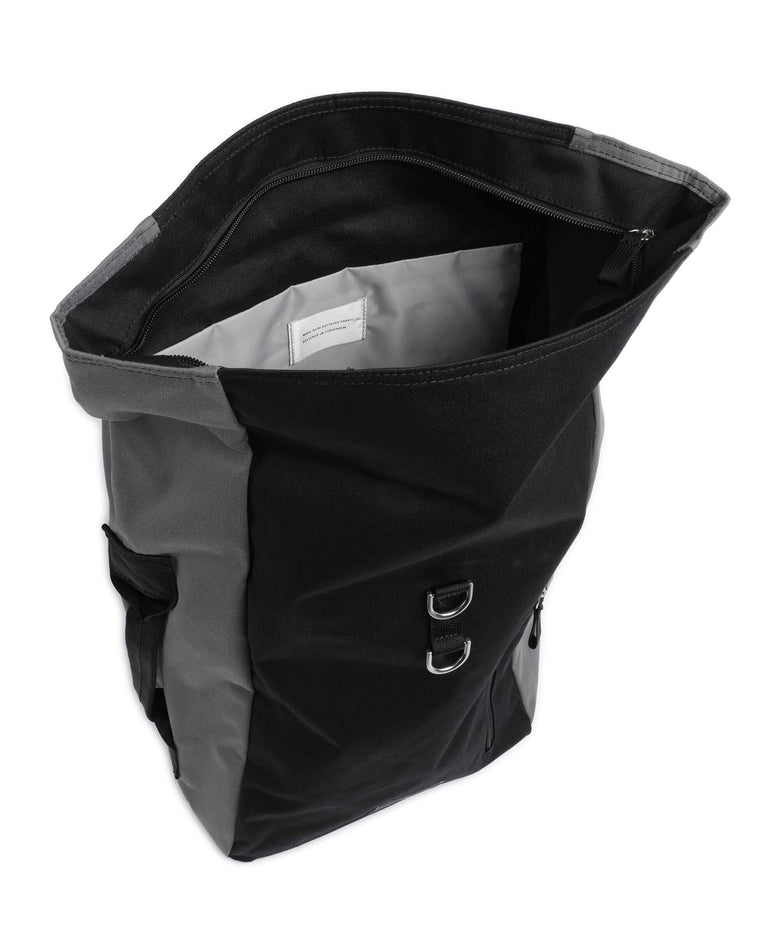 Sandqvist Ground Dante Vegan Rolltop backpack multicolour/black/grey