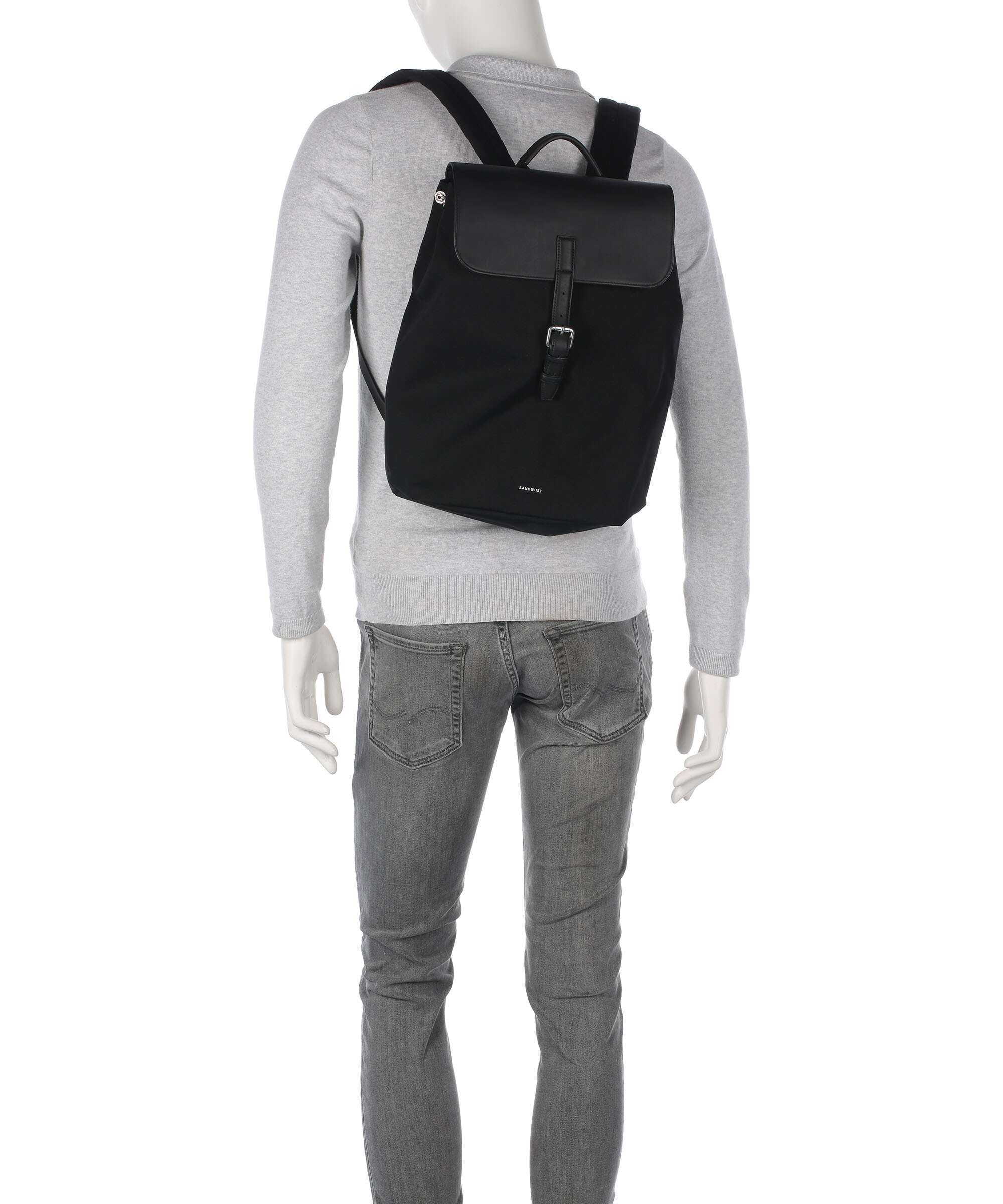 Sandqvist Everyday Classics Lid M Backpack black