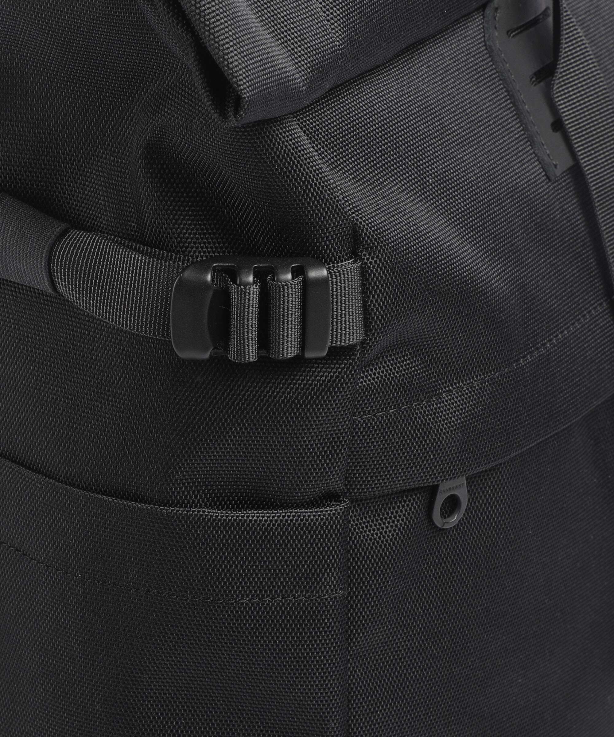 Sandqvist Icon M Rolltop backpack black