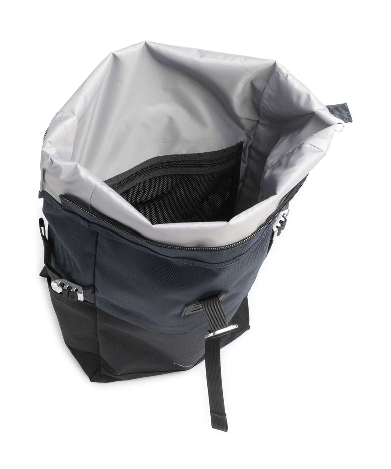 Sandqvist Icon M Rolltop backpack multicolour/black/navy