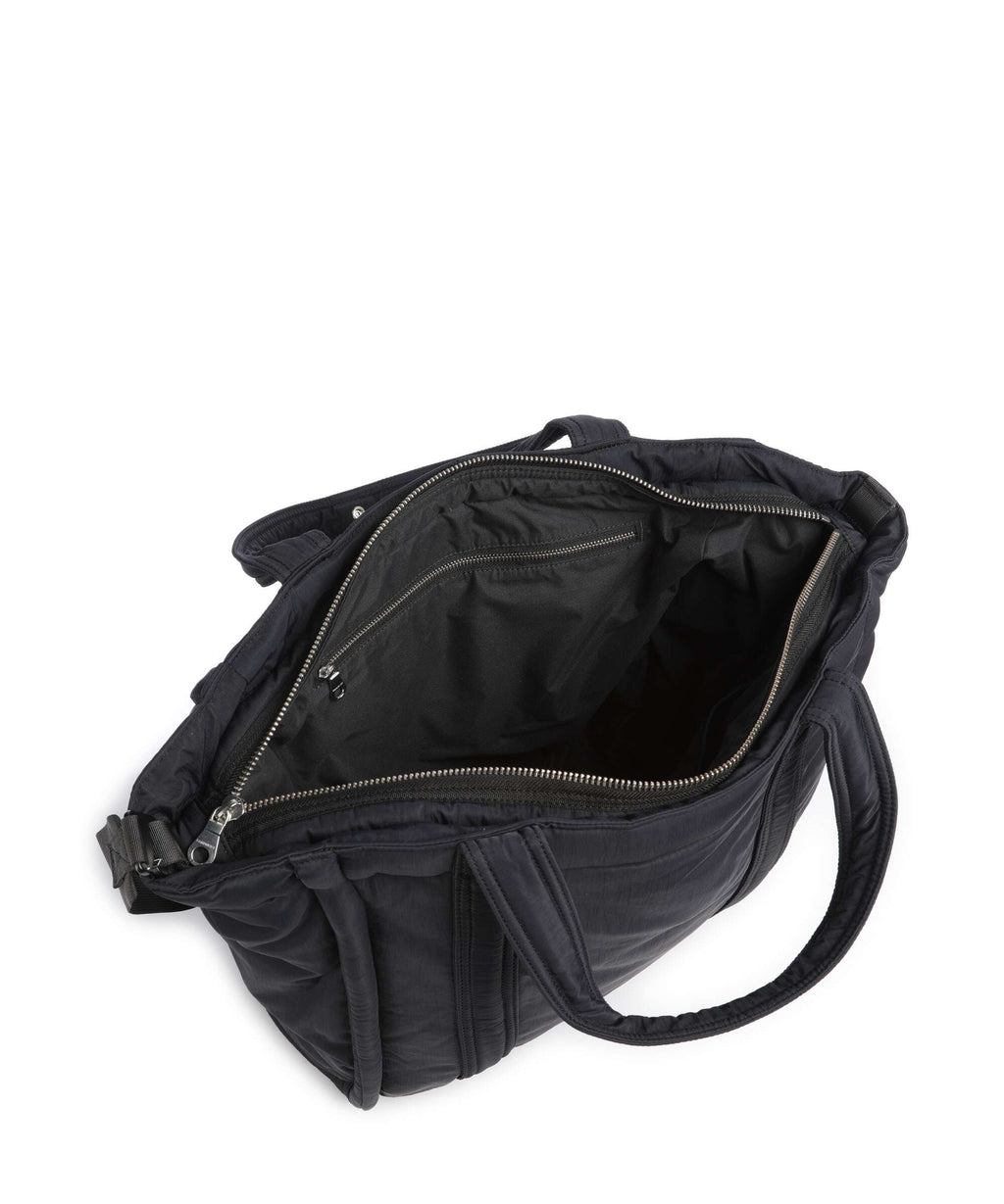 Sandqvist Curve L Tote bag black