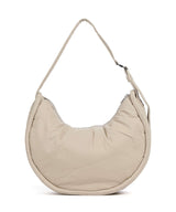 Sandqvist Curve L Hobo bag beige