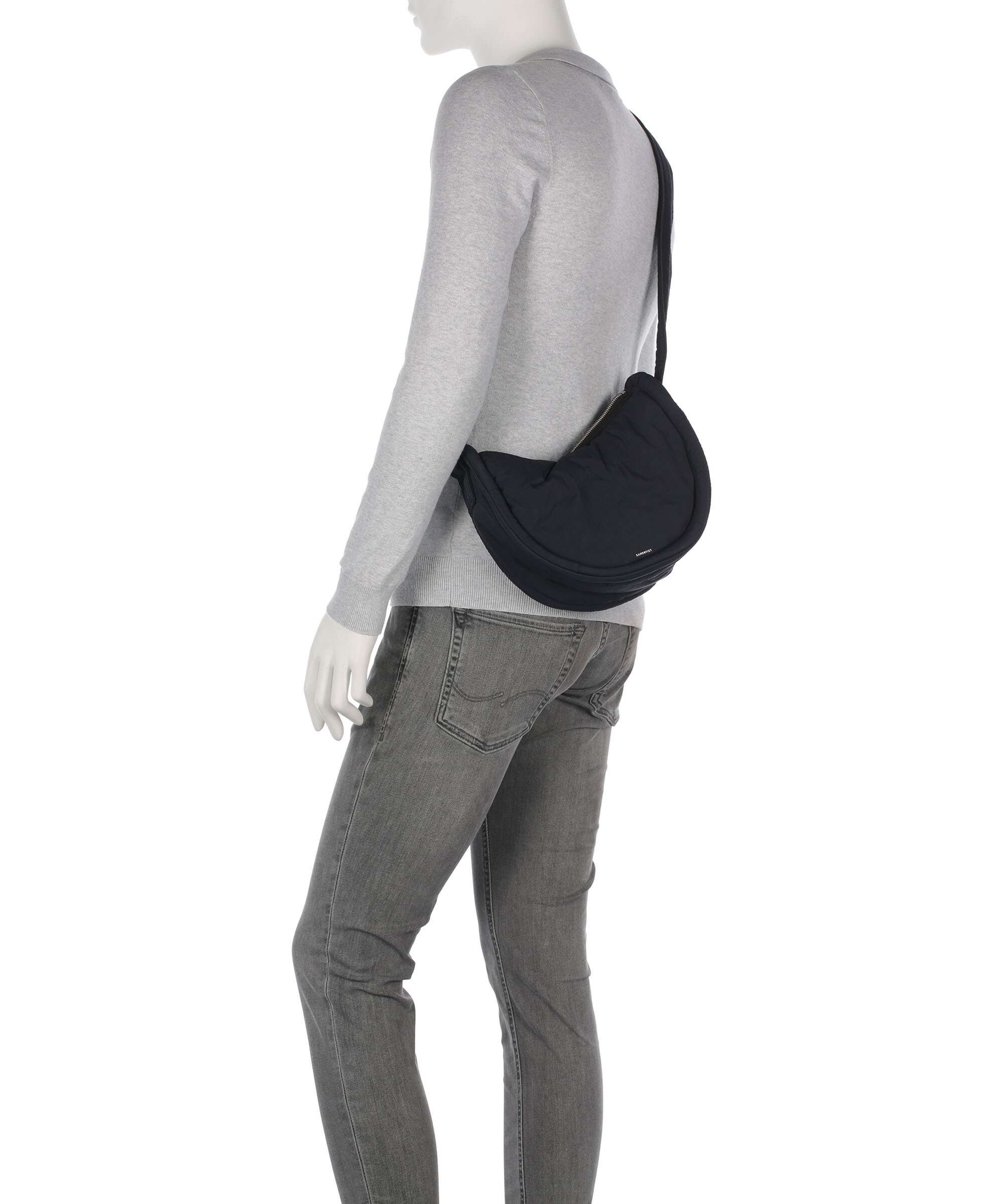 Sandqvist Curve S Crossbody bag black